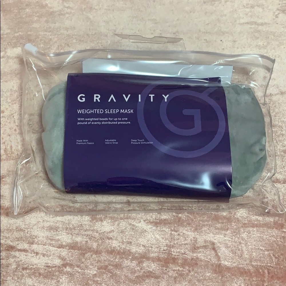 Gravity Weighted Sleep Mask